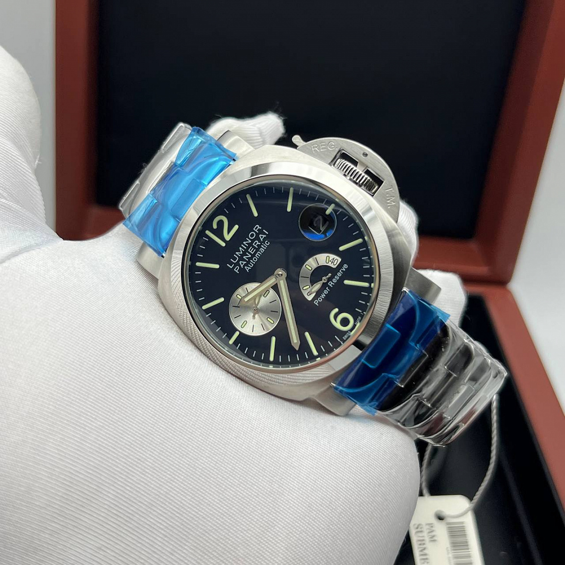 Мощные Мужские часы Panerai Luminor Marina