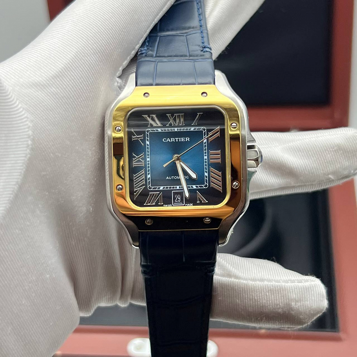 Мужские часы Cartier Santos Automatic