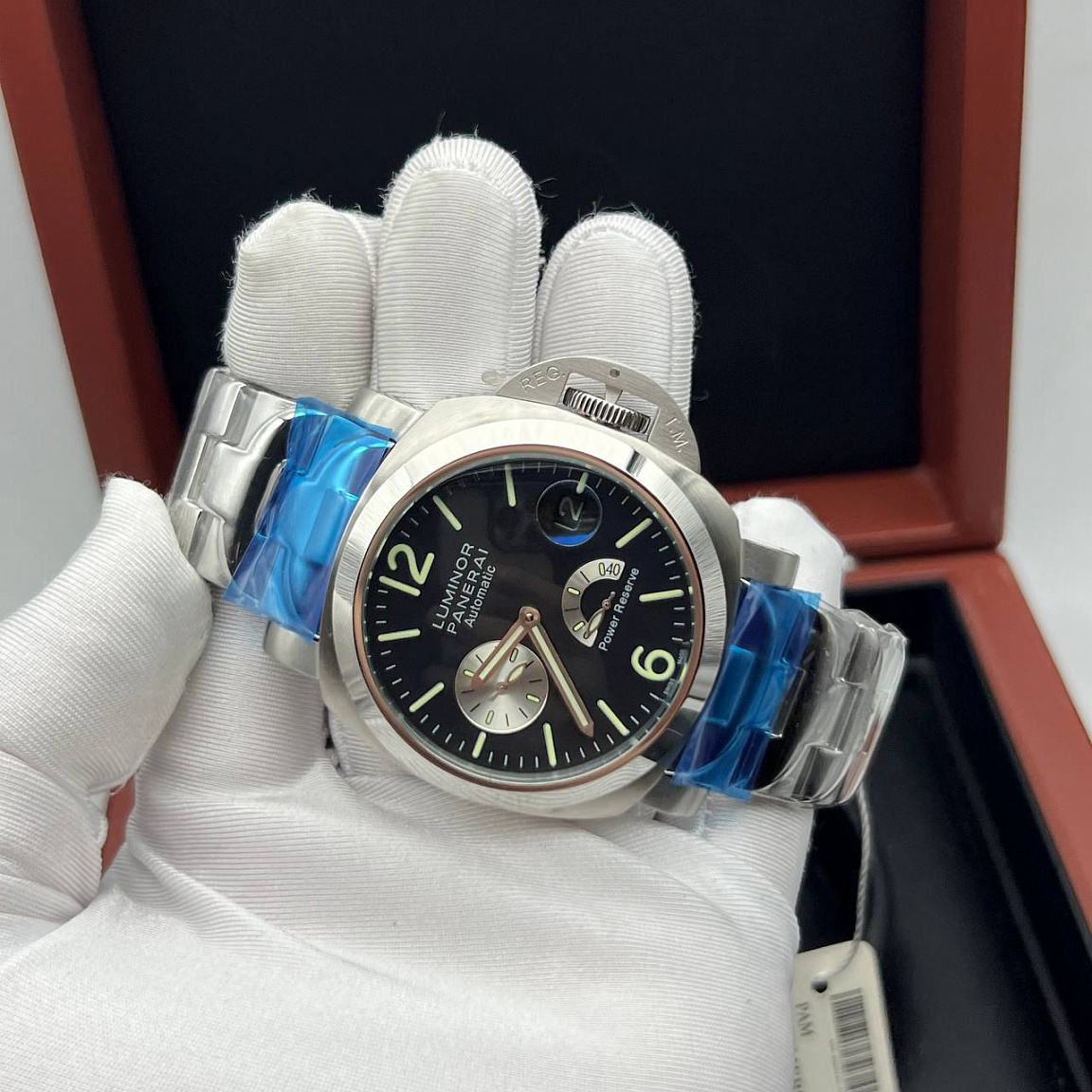 Мощные Мужские часы Panerai Luminor Marina