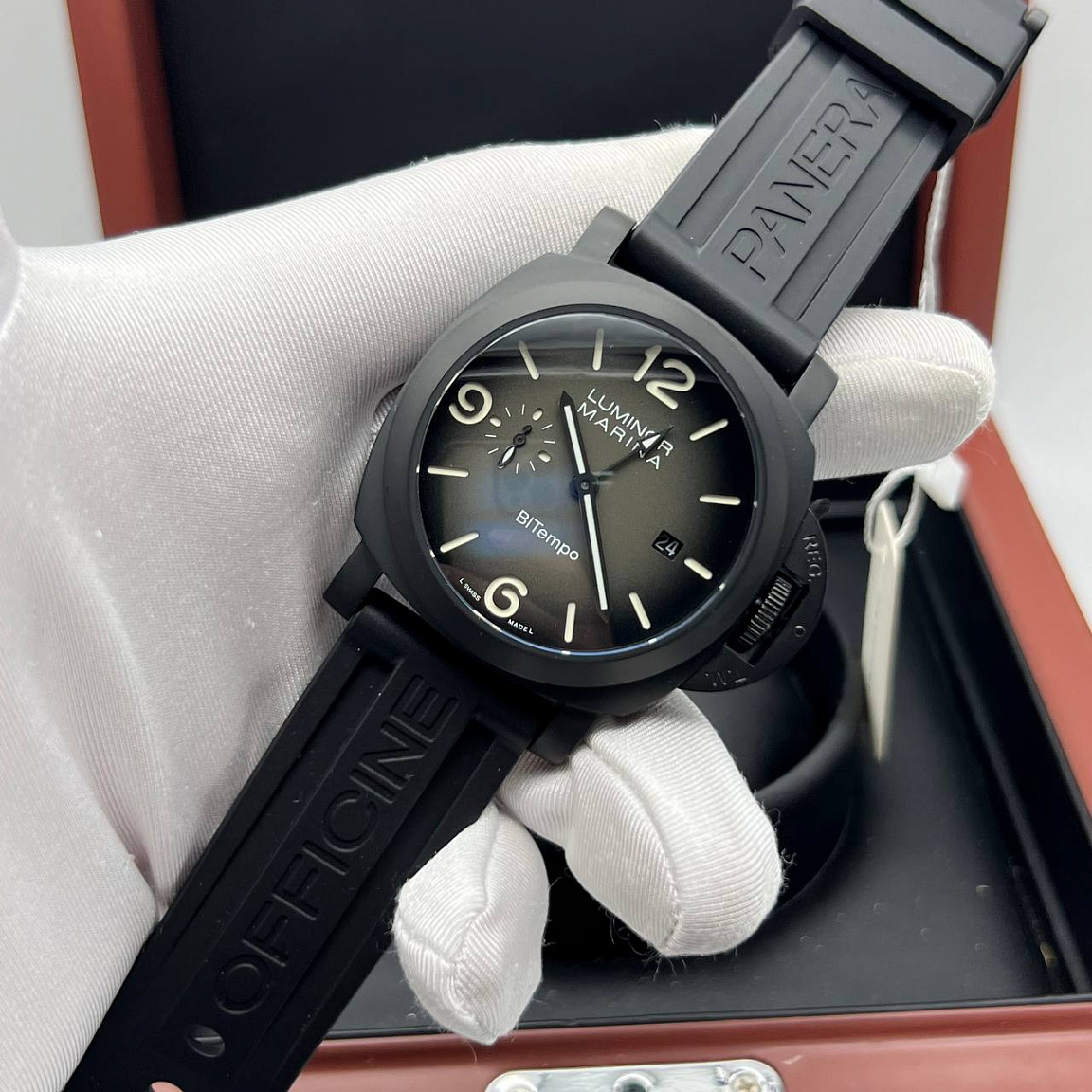 Мощные Мужские часы Panerai Luminor Marina