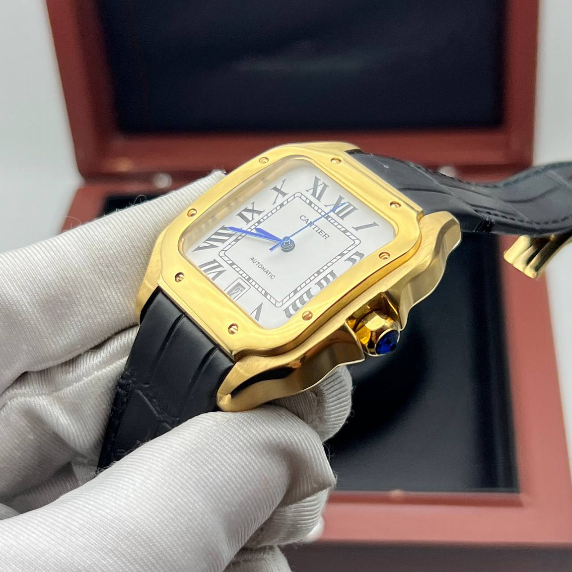 Мужские часы Cartier Santos Automatic