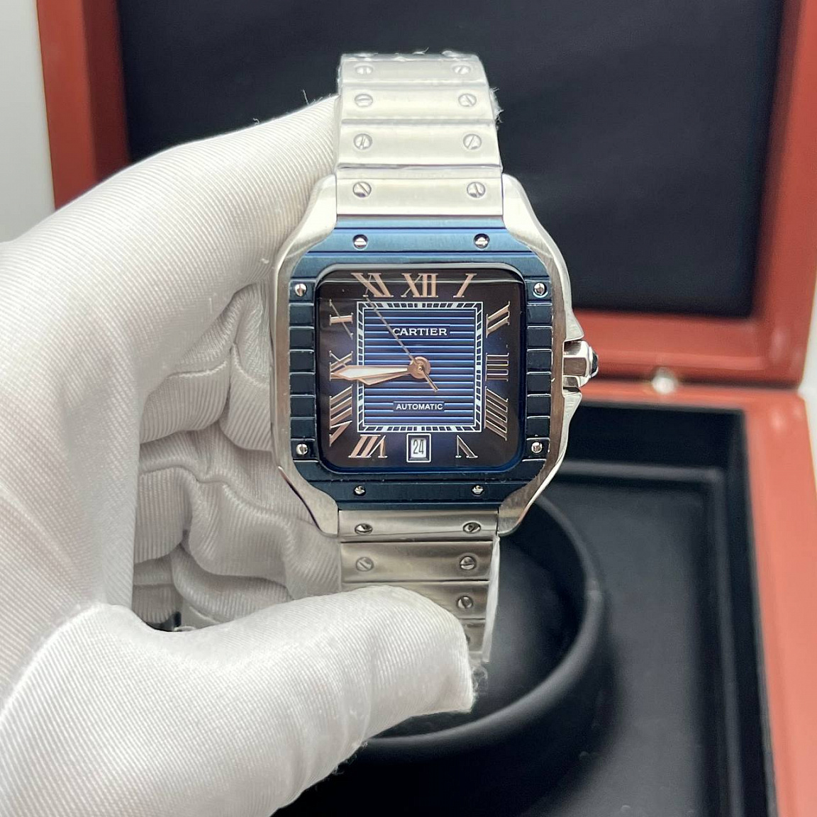 Мужские часы Cartier Santos Automatic