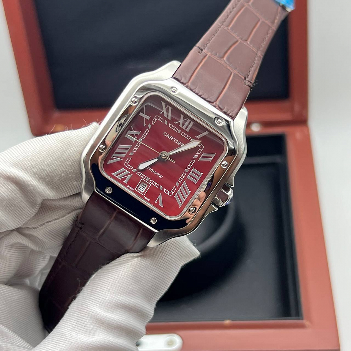 Мужские часы Cartier Santos Automatic