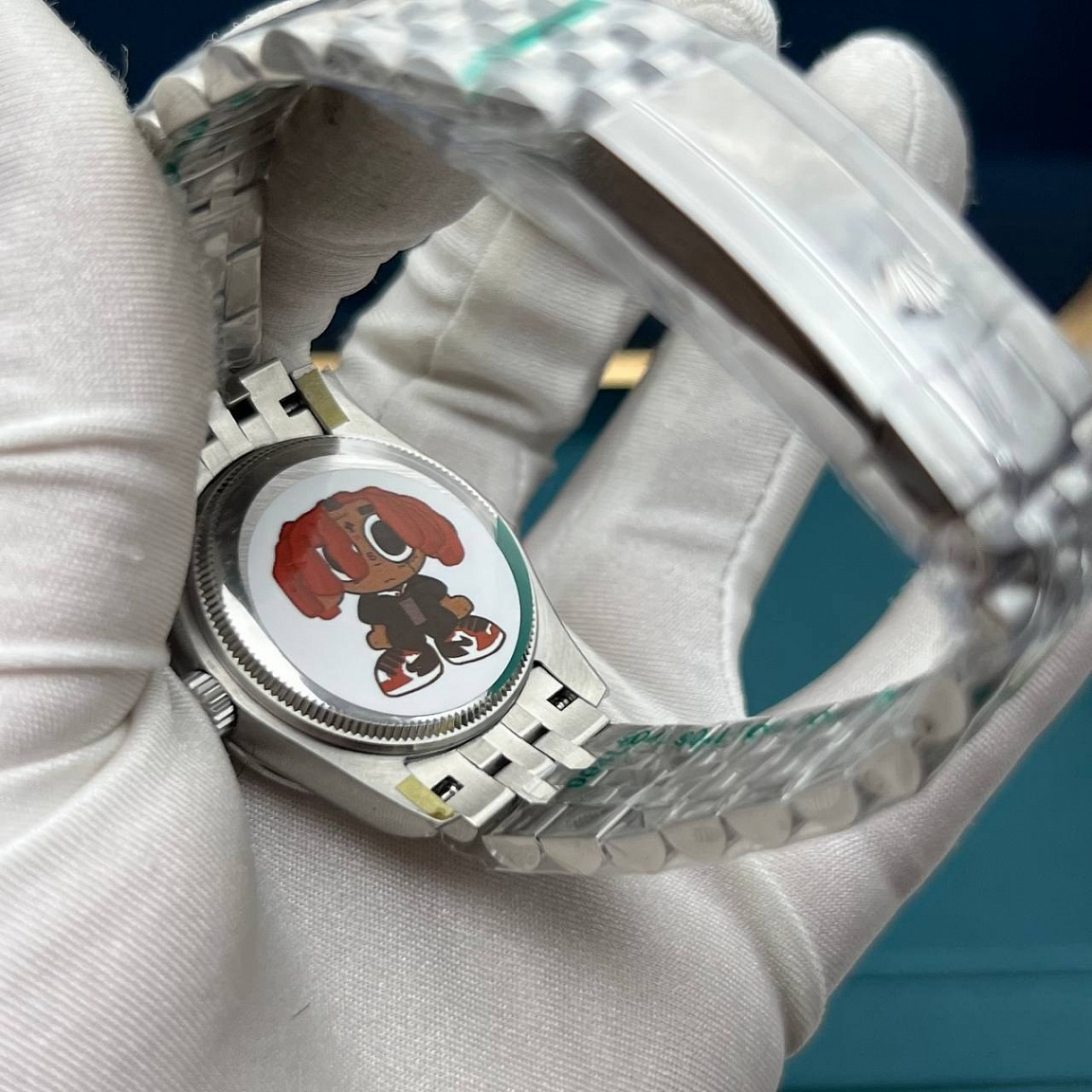 Rolex Oyster Perpetual Datejust 31 31 мм, автомат Miyota 8215, корпус и браслет из стали 316L
