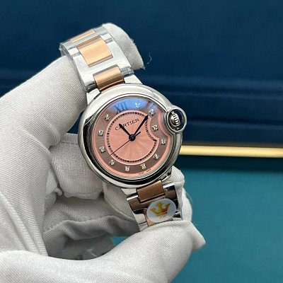 Женские премиальные Cartier Ballon Bleu 33 мм
