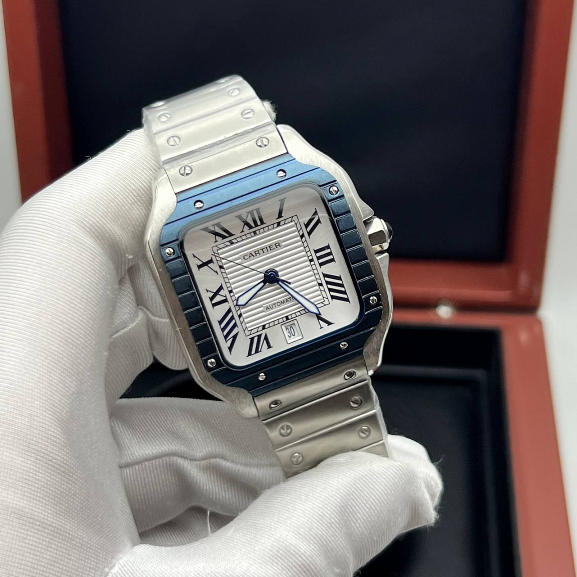 Мужские часы Cartier Santos Automatic