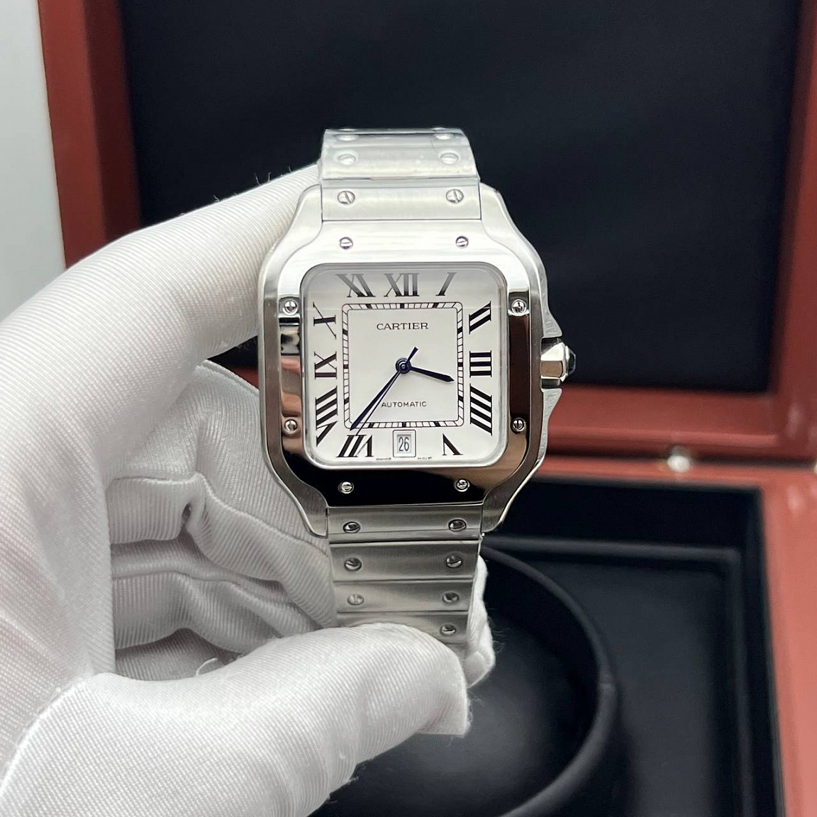 Мужские часы Cartier Santos Automatic