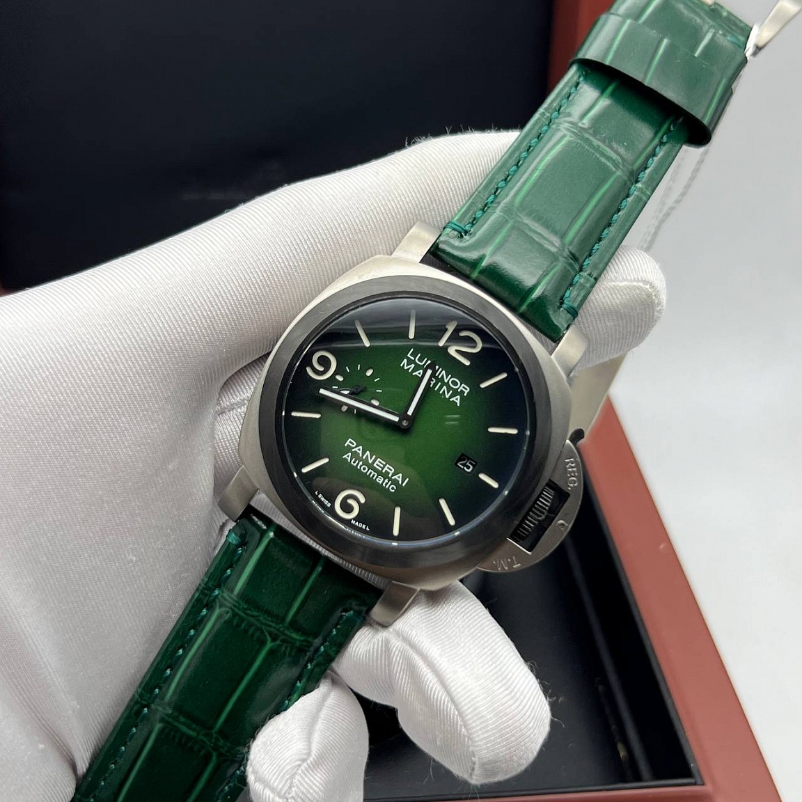 Мощные Мужские часы Panerai Luminor Marina