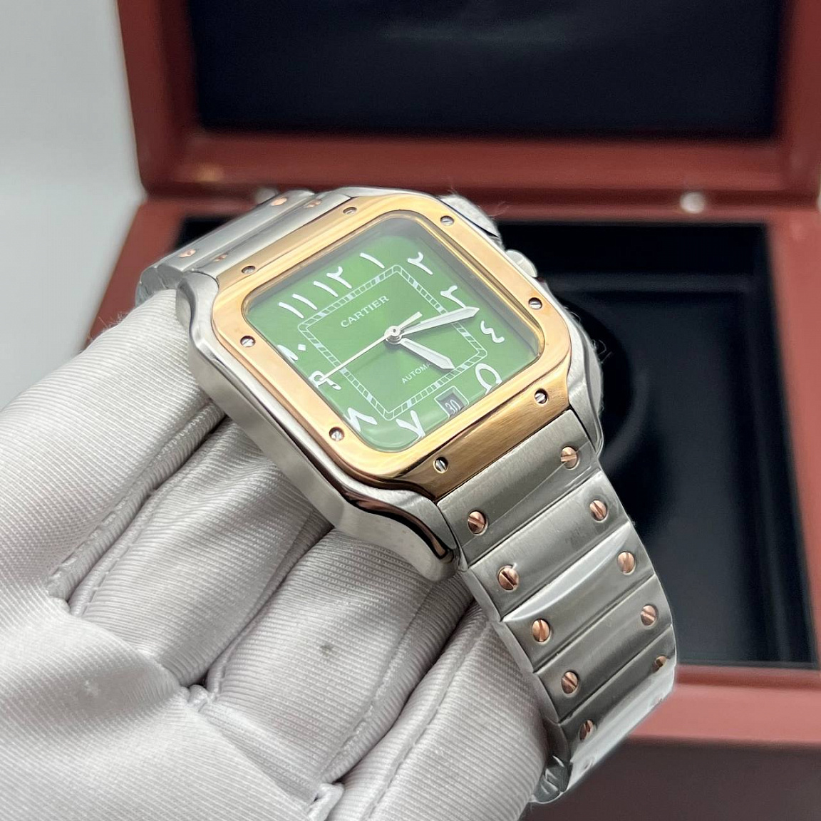 Мужские часы Cartier Santos Automatic