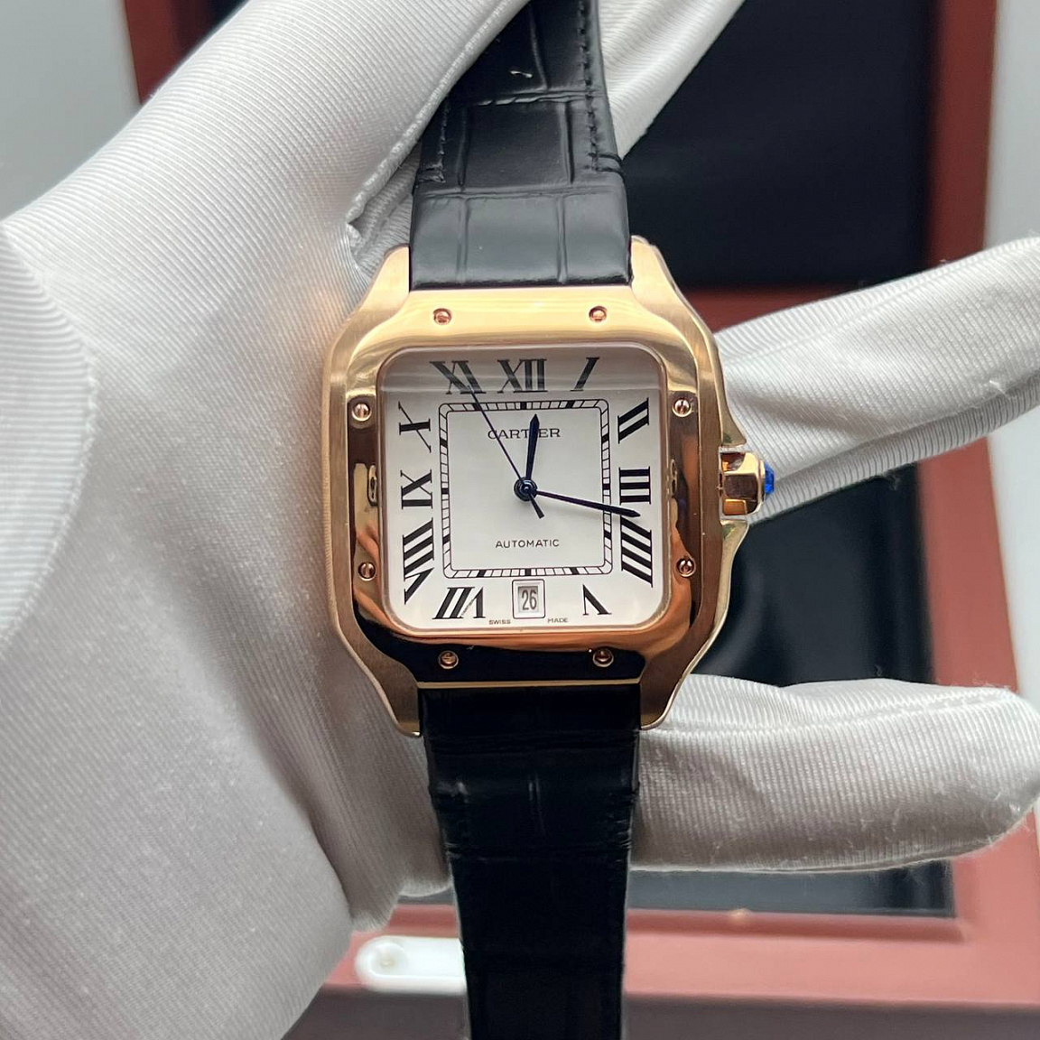 Мужские часы Cartier Santos Automatic