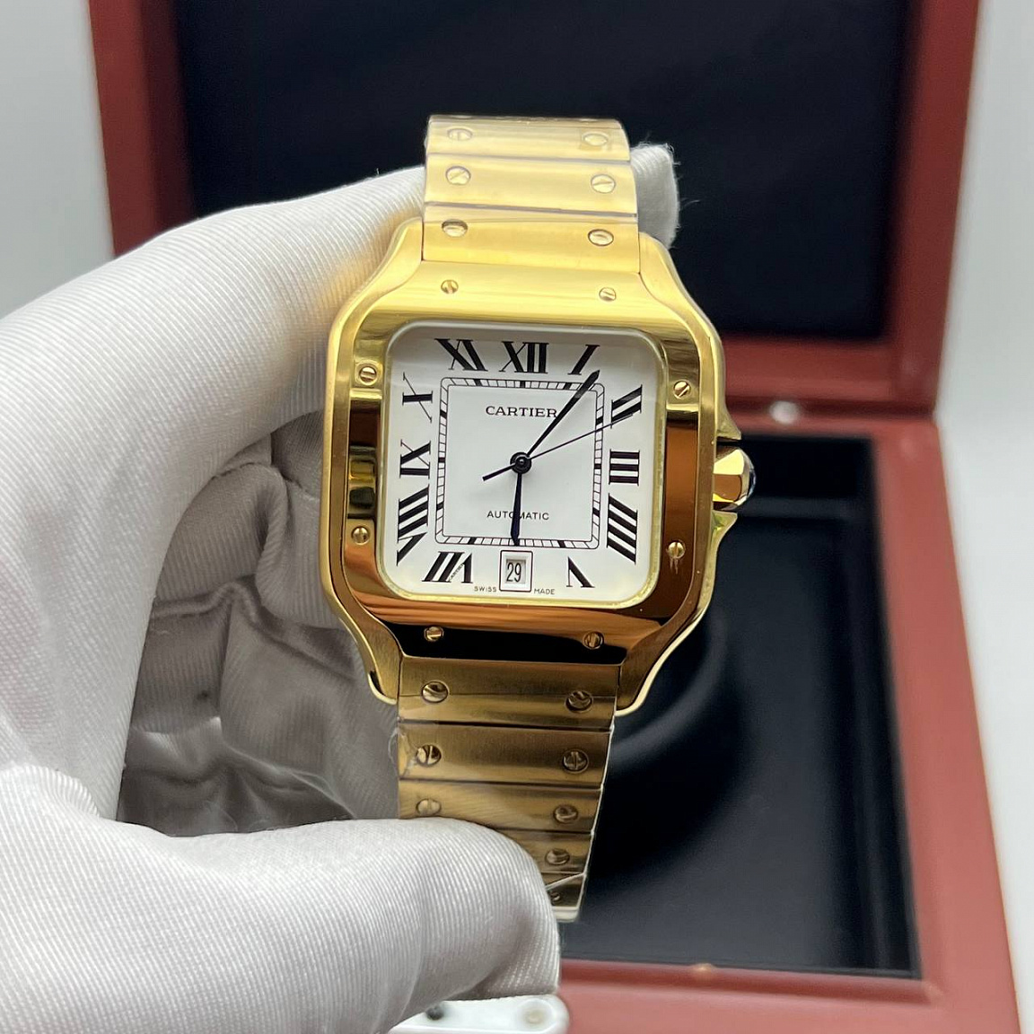 Мужские часы Cartier Santos Automatic