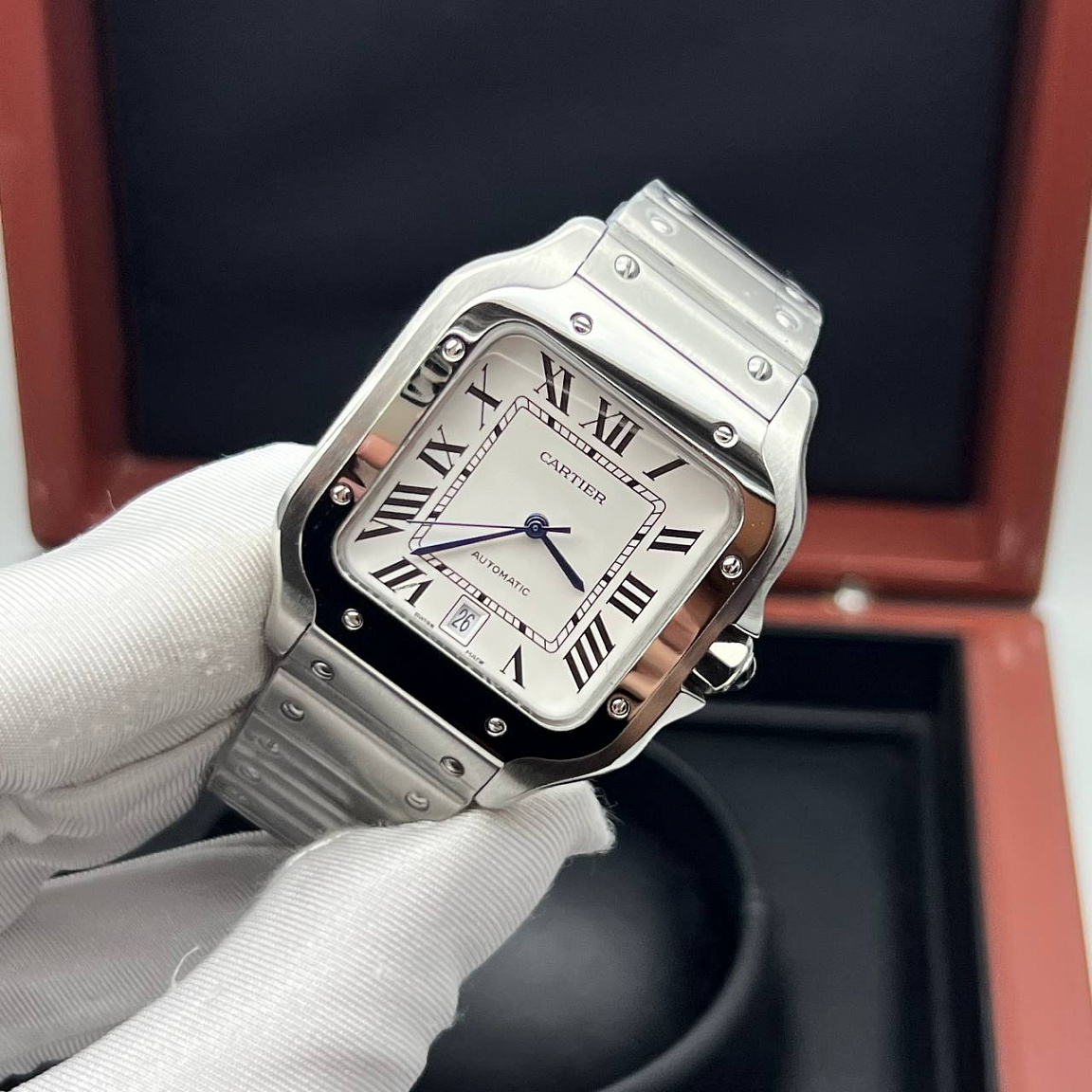 Мужские часы Cartier Santos Automatic