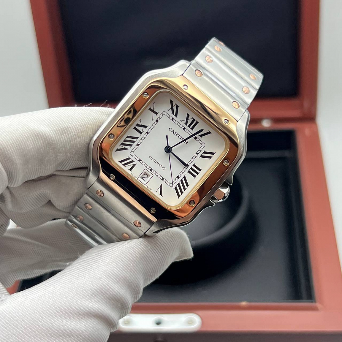 Мужские часы Cartier Santos Automatic