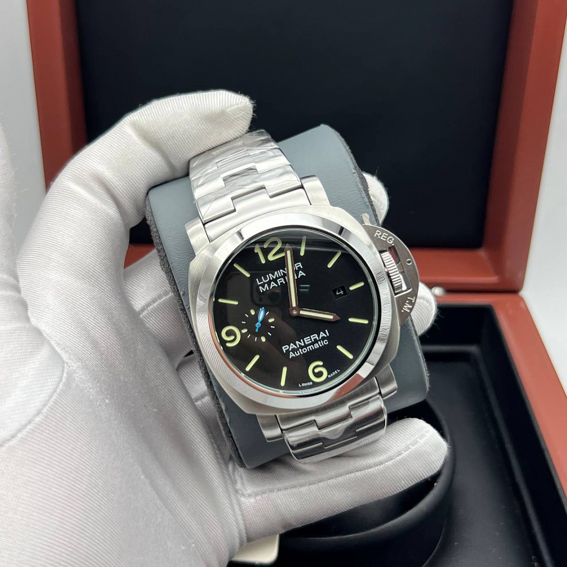 Мощные Мужские часы Panerai Luminor Marina