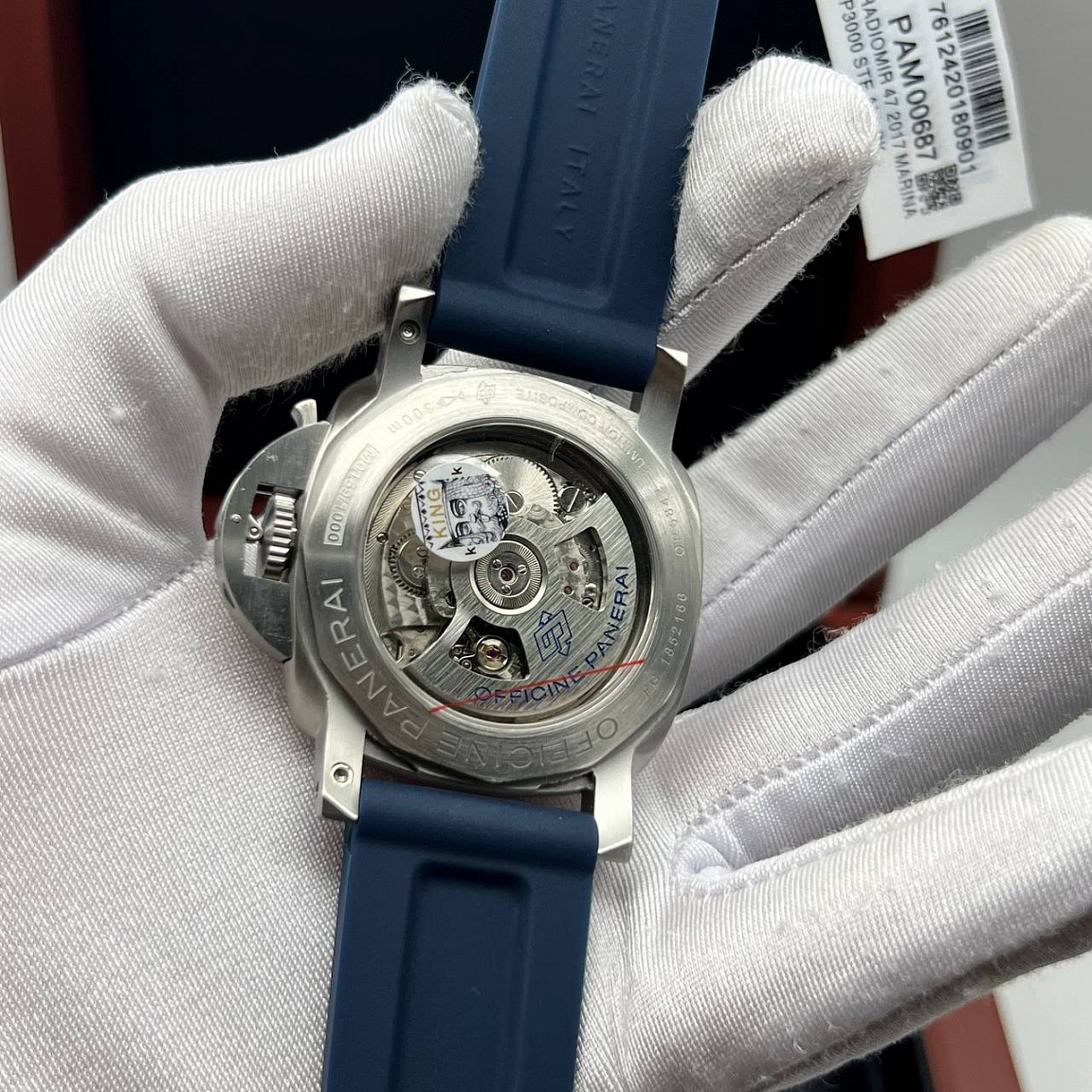 Мощные Мужские часы Panerai Luminor GMT