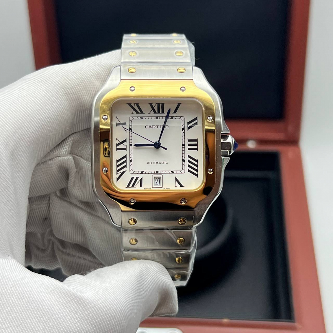 Мужские часы Cartier Santos Automatic
