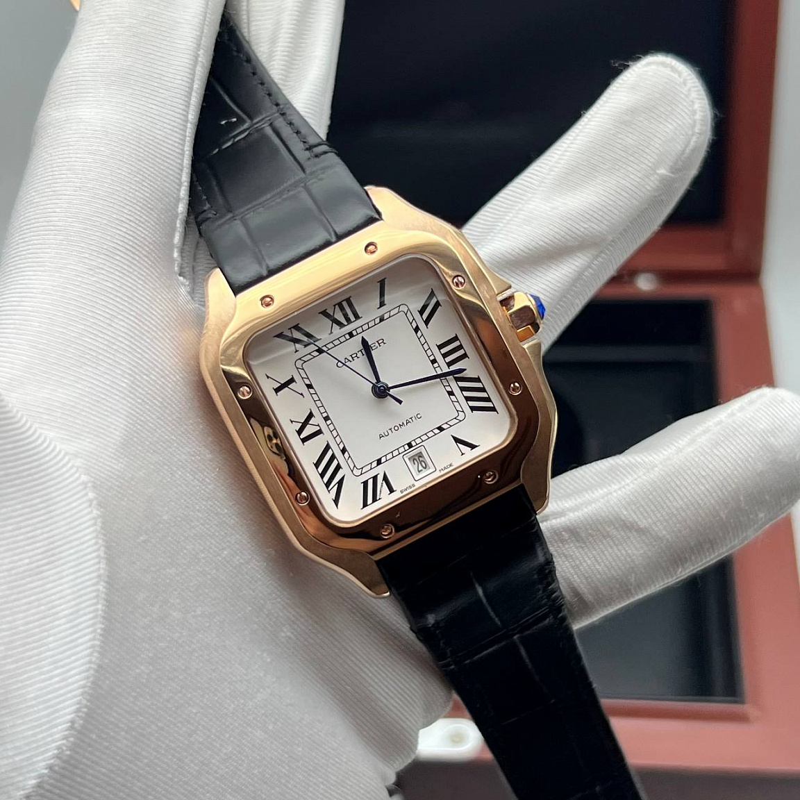 Мужские часы Cartier Santos Automatic
