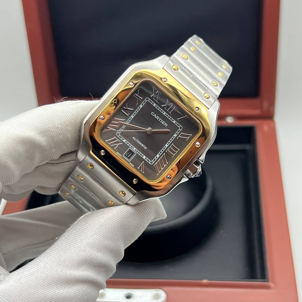 Мужские часы Cartier Santos Automatic