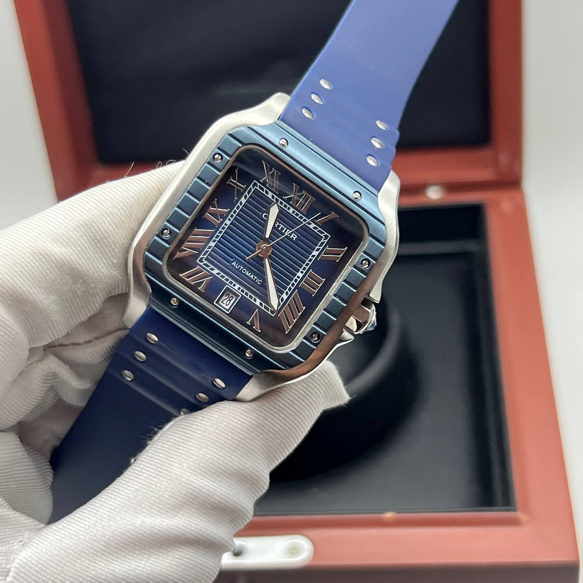 Мужские часы Cartier Santos Automatic