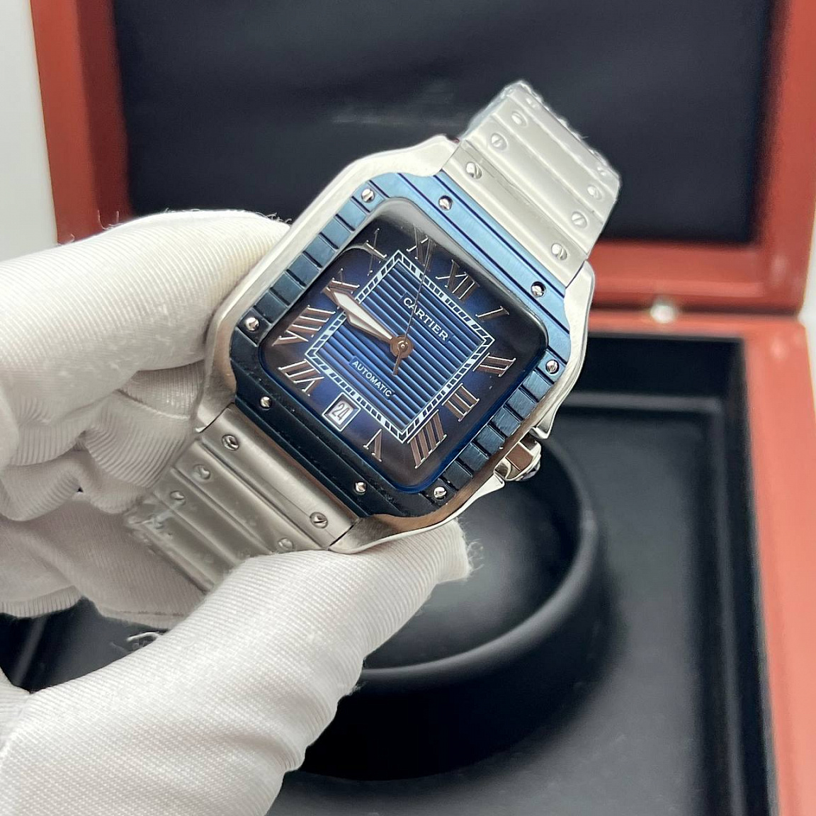 Мужские часы Cartier Santos Automatic