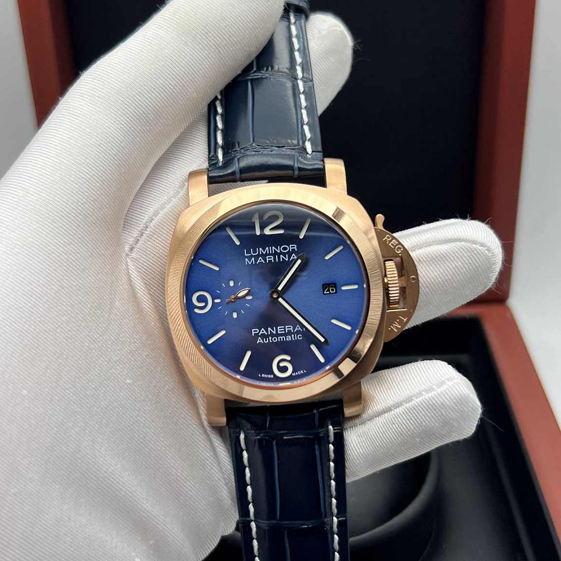 Мощные Мужские часы Panerai Luminor Marina