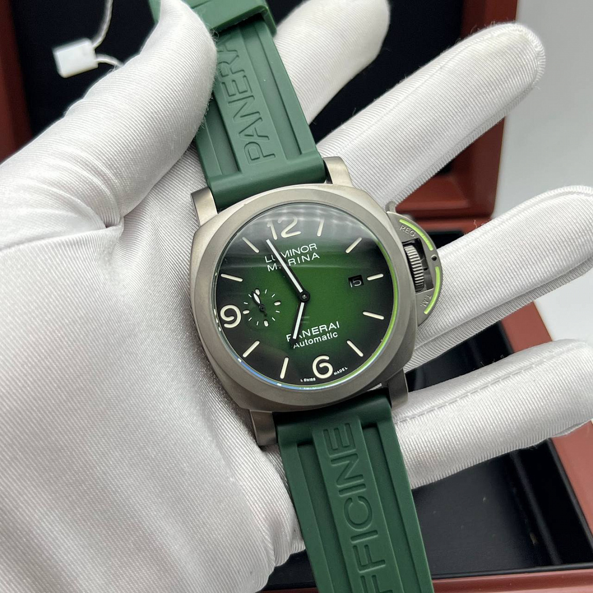 Мощные Мужские часы Panerai Luminor Marina