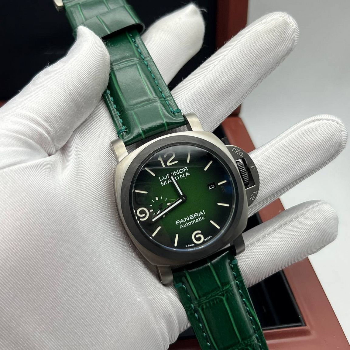 Мощные Мужские часы Panerai Luminor Marina