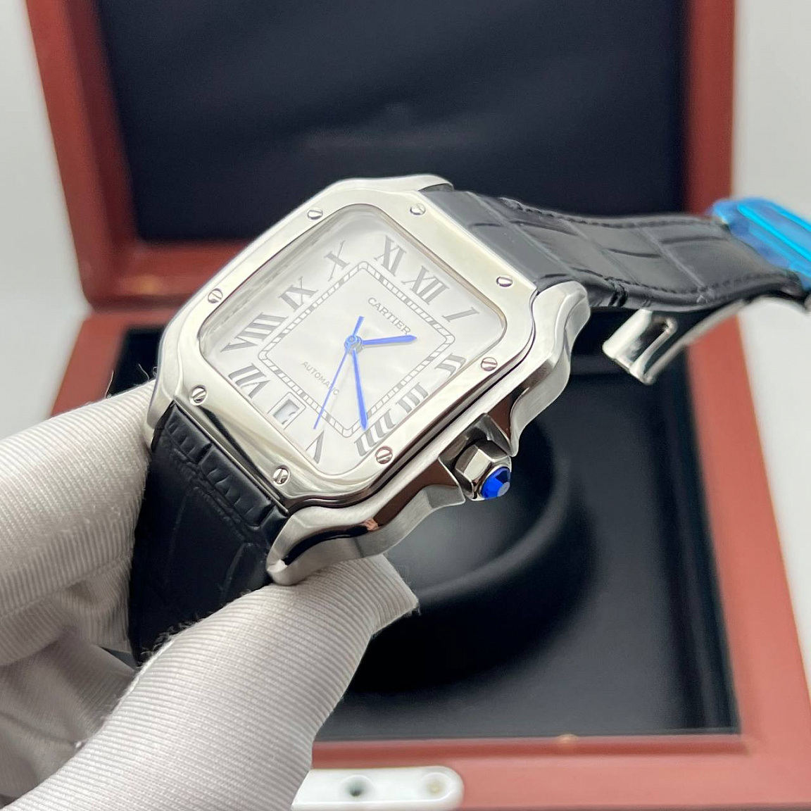Мужские часы Cartier Santos Automatic