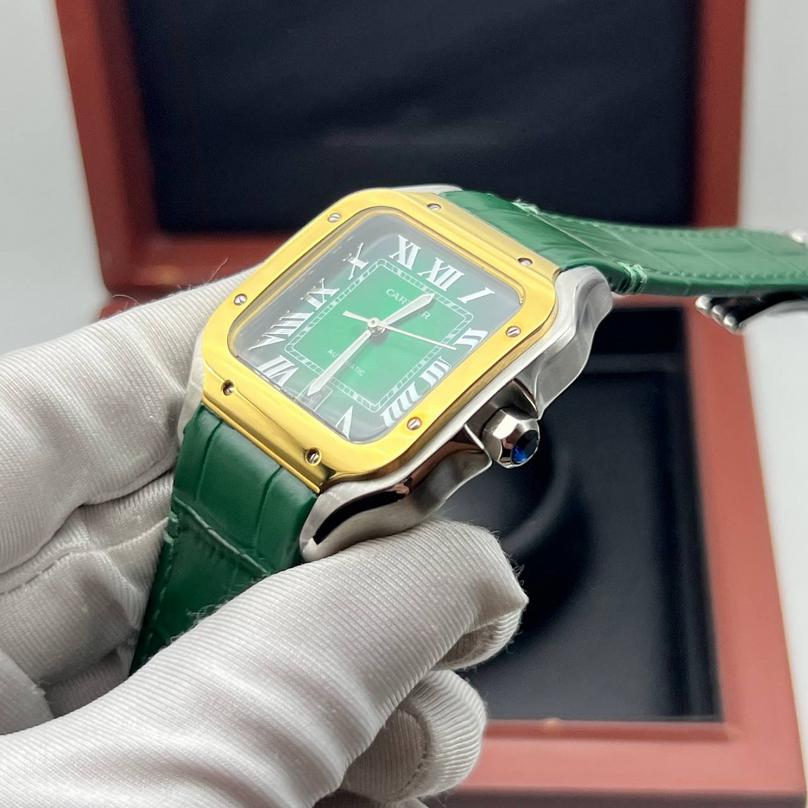 Мужские часы Cartier Santos Automatic