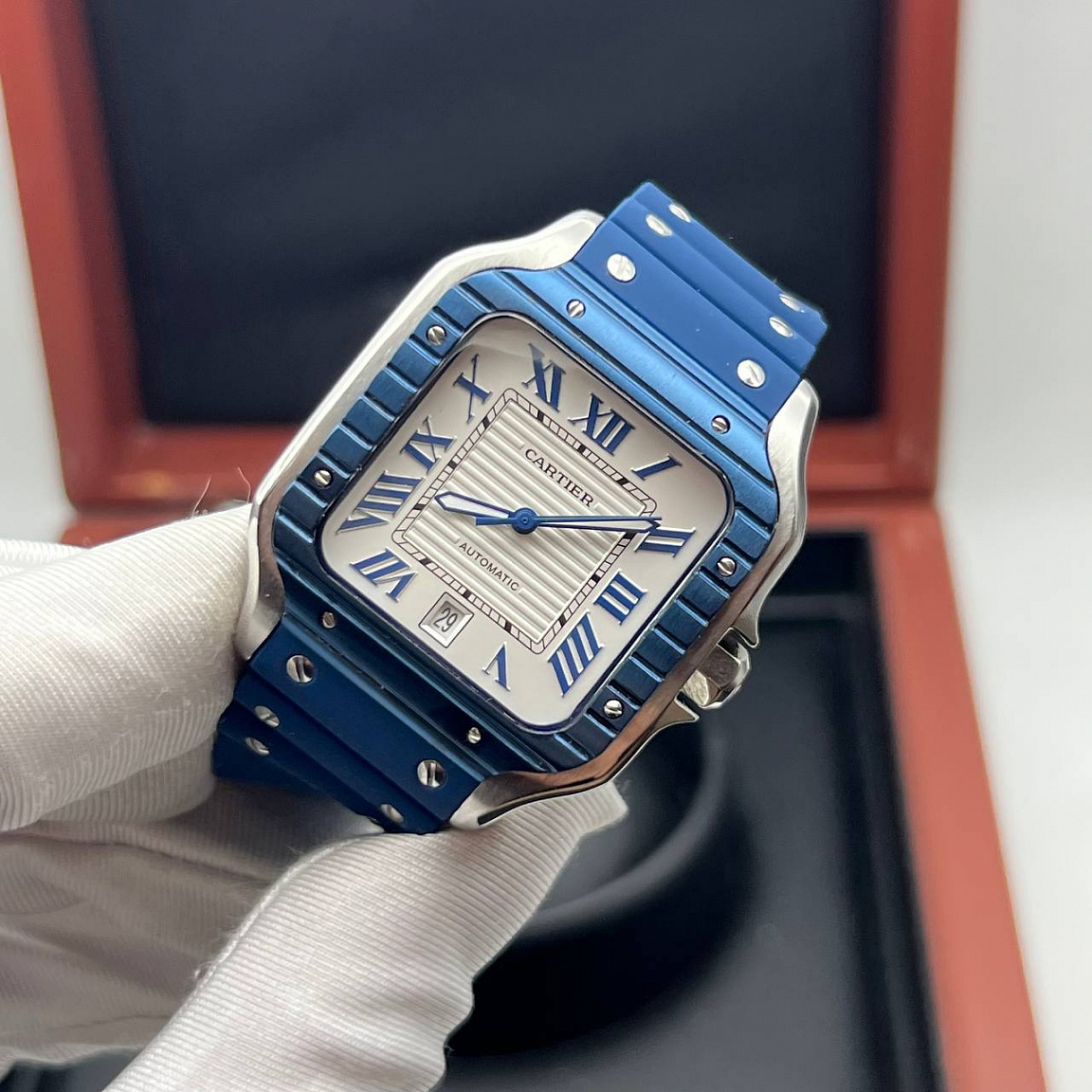 Мужские часы Cartier Santos Automatic