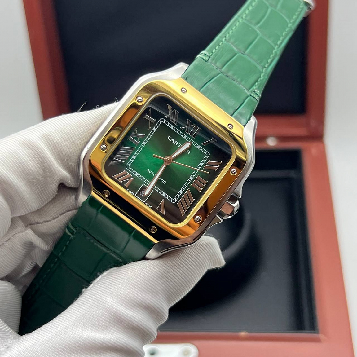 Мужские часы Cartier Santos Automatic