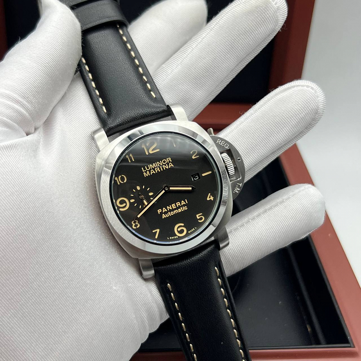 Мощные Мужские часы Panerai Luminor Marina