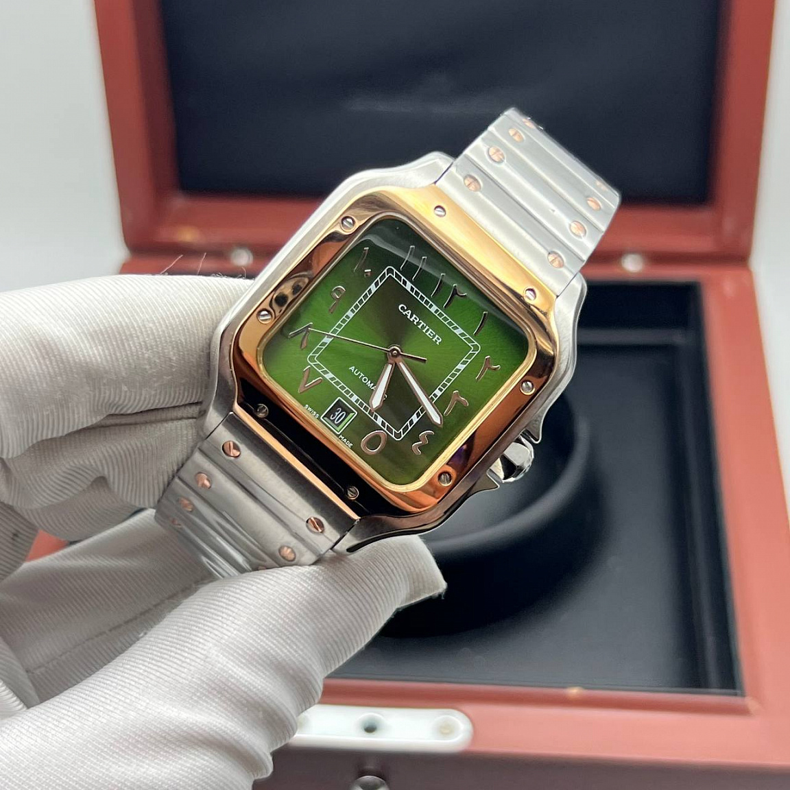 Мужские часы Cartier Santos Automatic