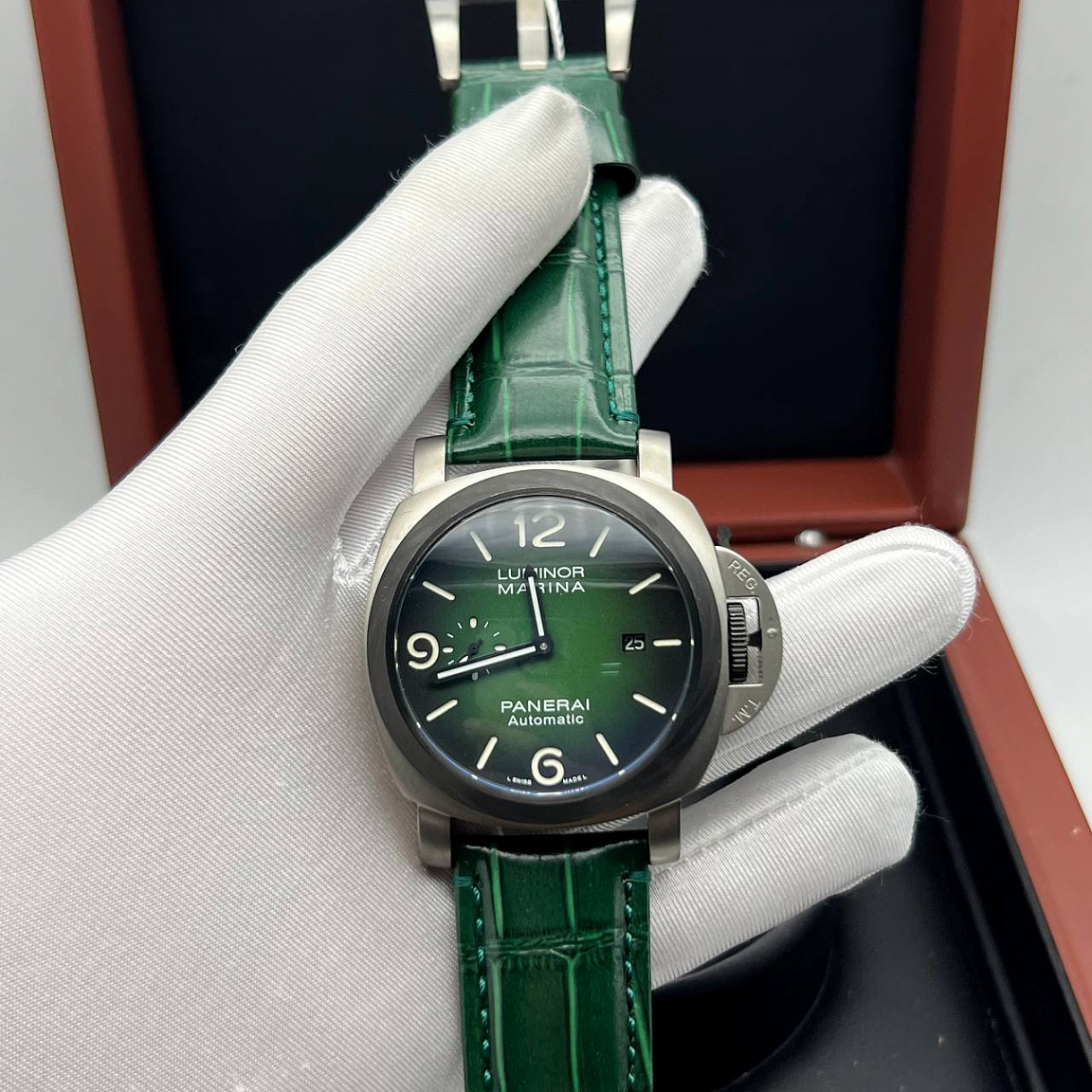 Мощные Мужские часы Panerai Luminor Marina