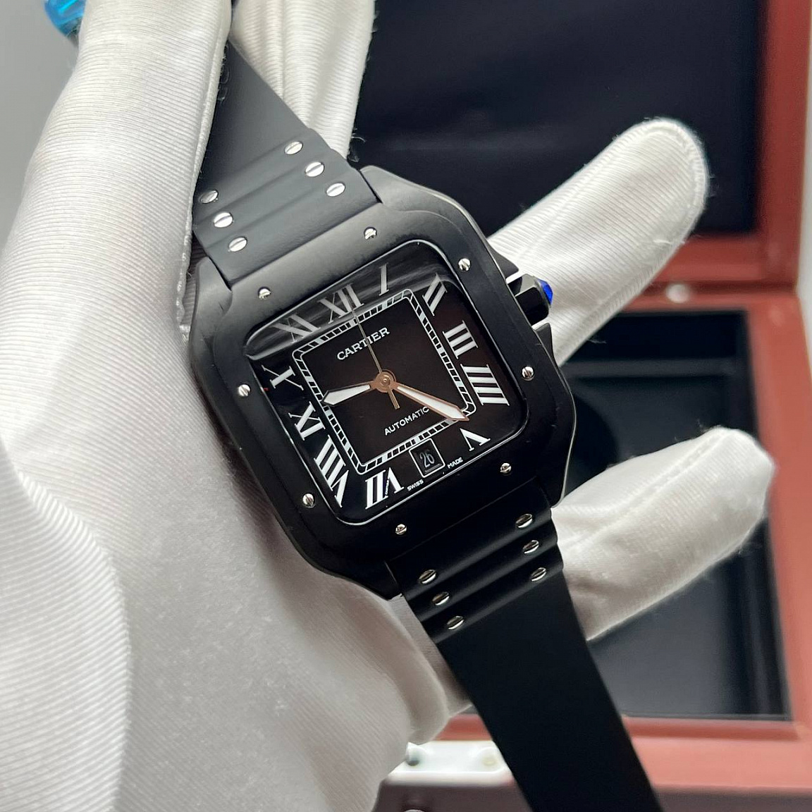 Мужские часы Cartier Santos Automatic