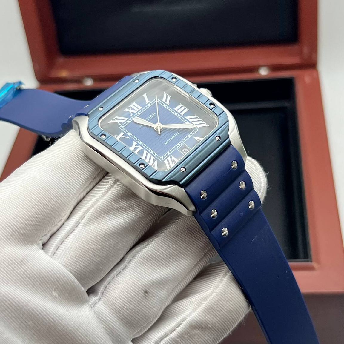 Мужские часы Cartier Santos Automatic