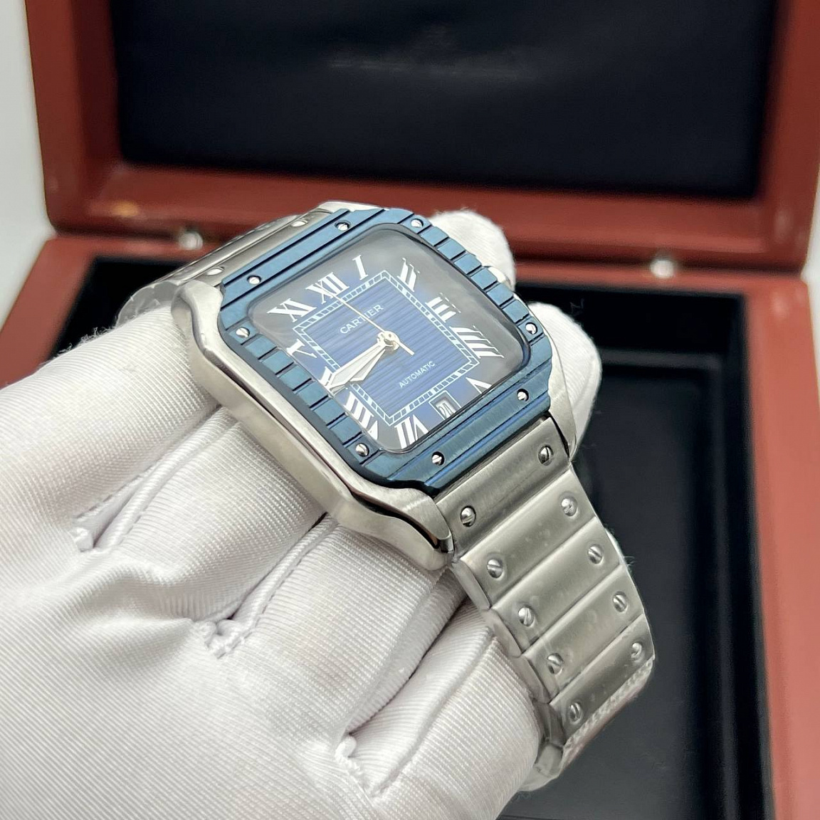 Мужские часы Cartier Santos Automatic