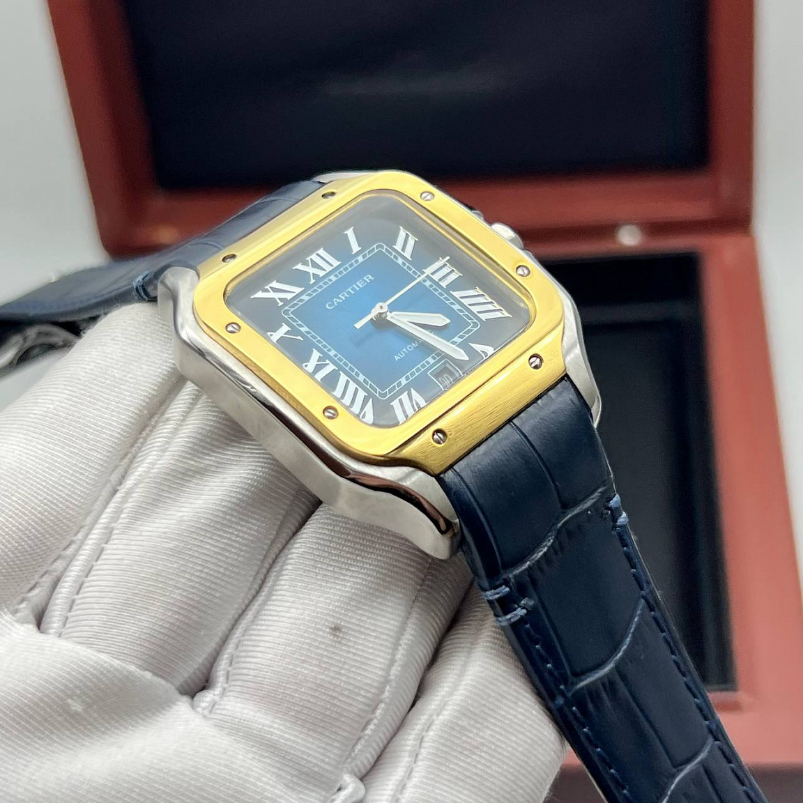 Мужские часы Cartier Santos Automatic