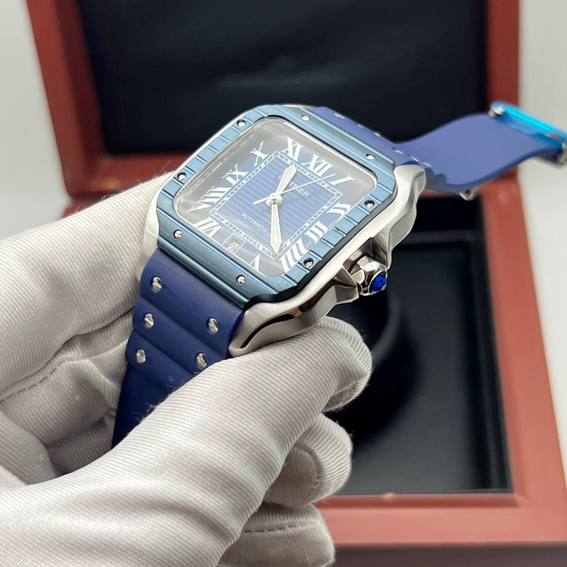 Мужские часы Cartier Santos Automatic