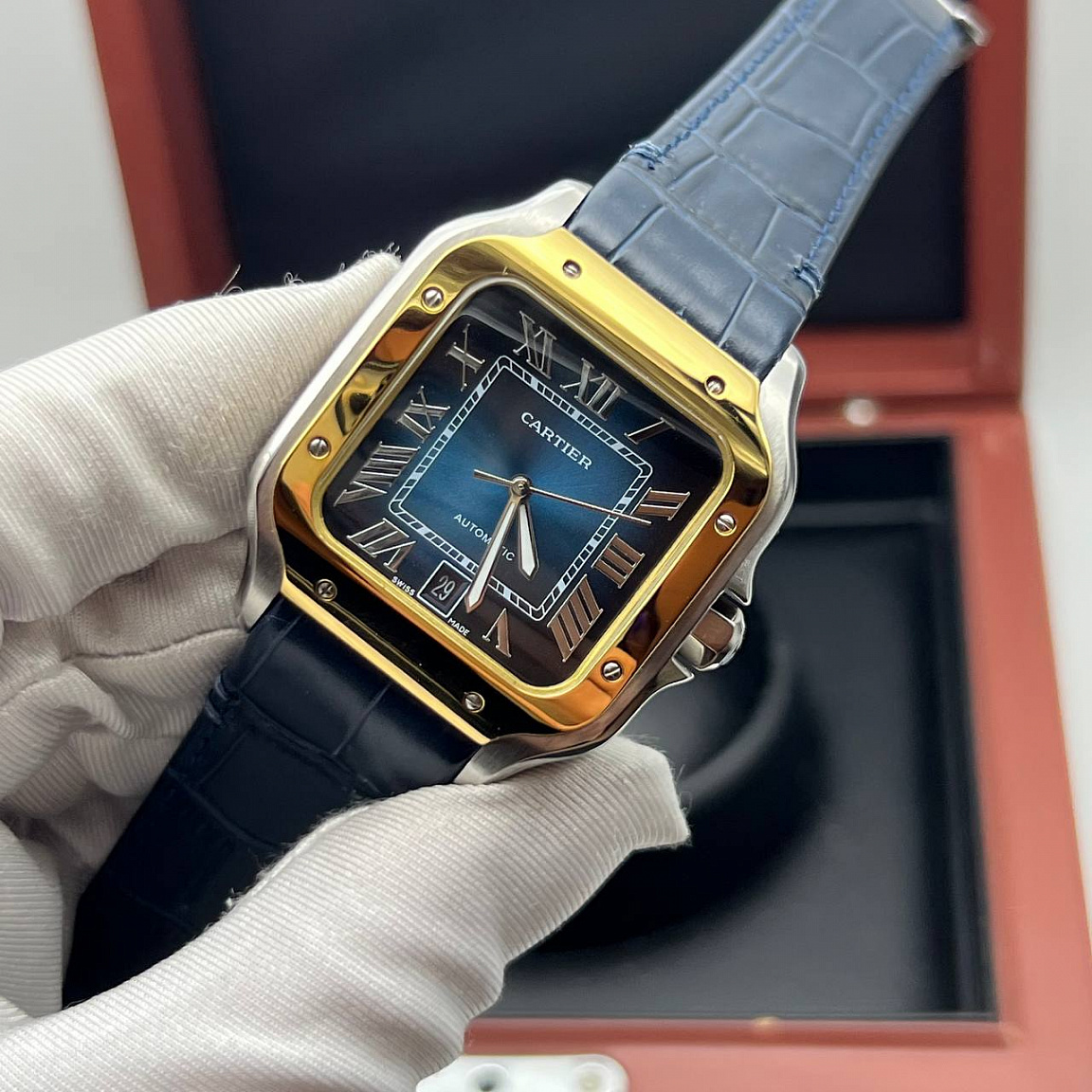 Мужские часы Cartier Santos Automatic