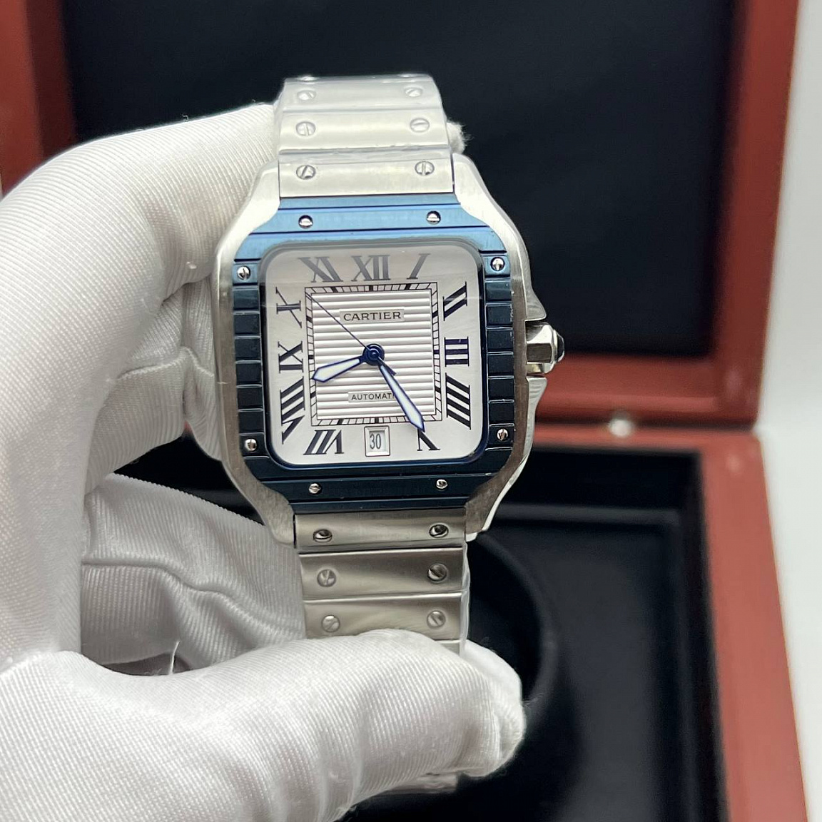 Мужские часы Cartier Santos Automatic
