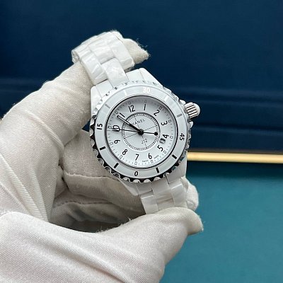 Женская механика премиум класса CHANEL J12 33 мм