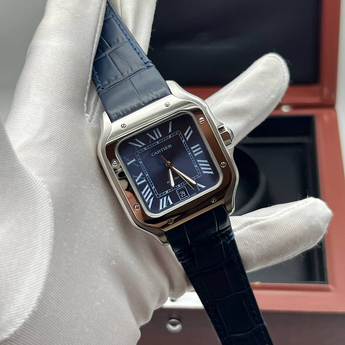 Мужские часы Cartier Santos Automatic