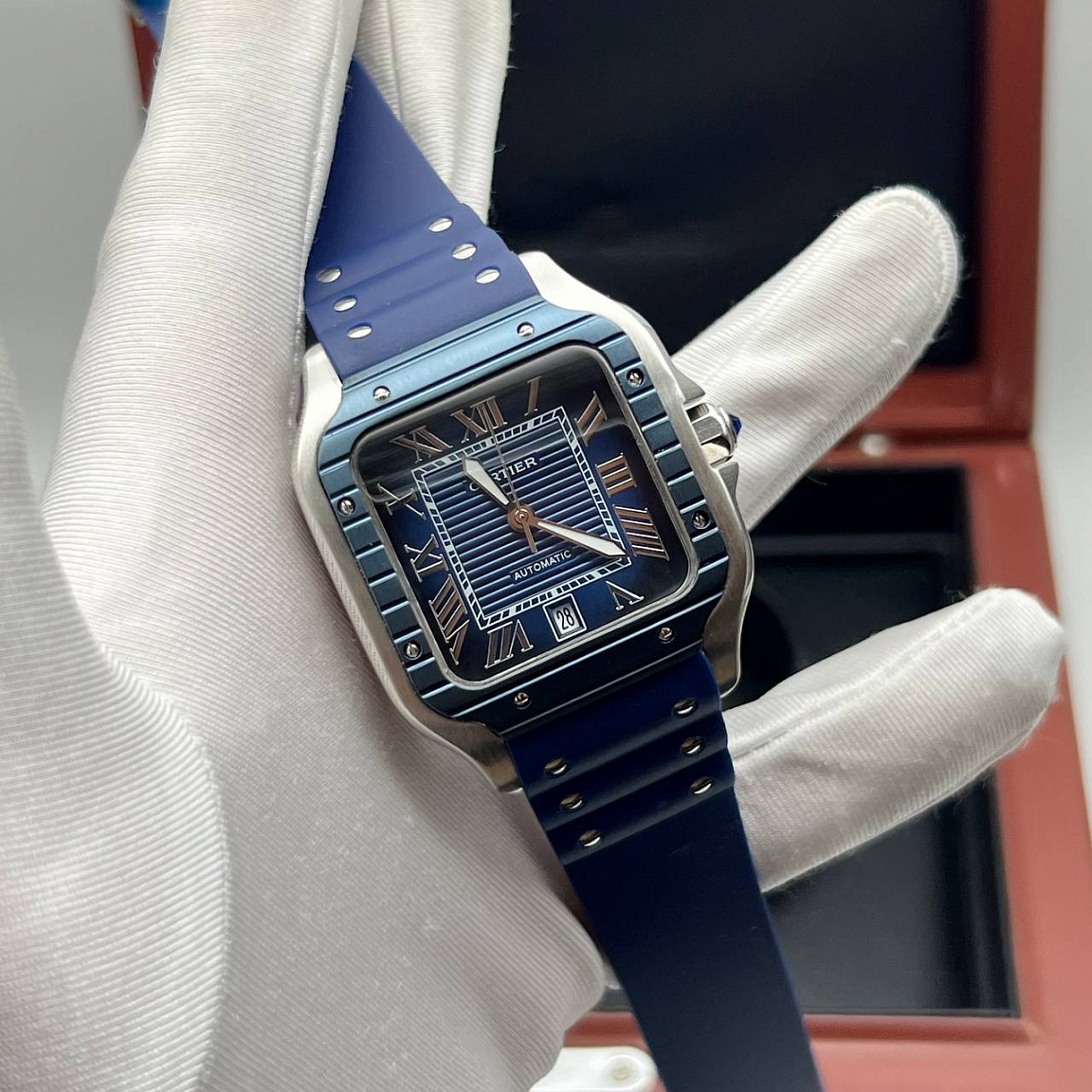 Мужские часы Cartier Santos Automatic