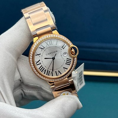 Женские премиальные Cartier Ballon Bleu de Cartier 36 мм