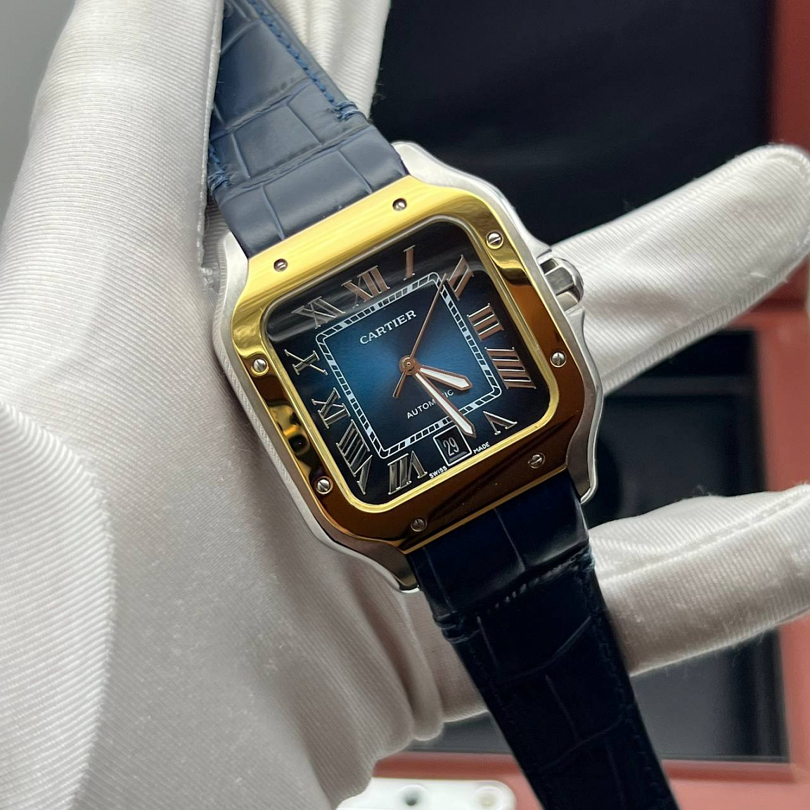 Мужские часы Cartier Santos Automatic