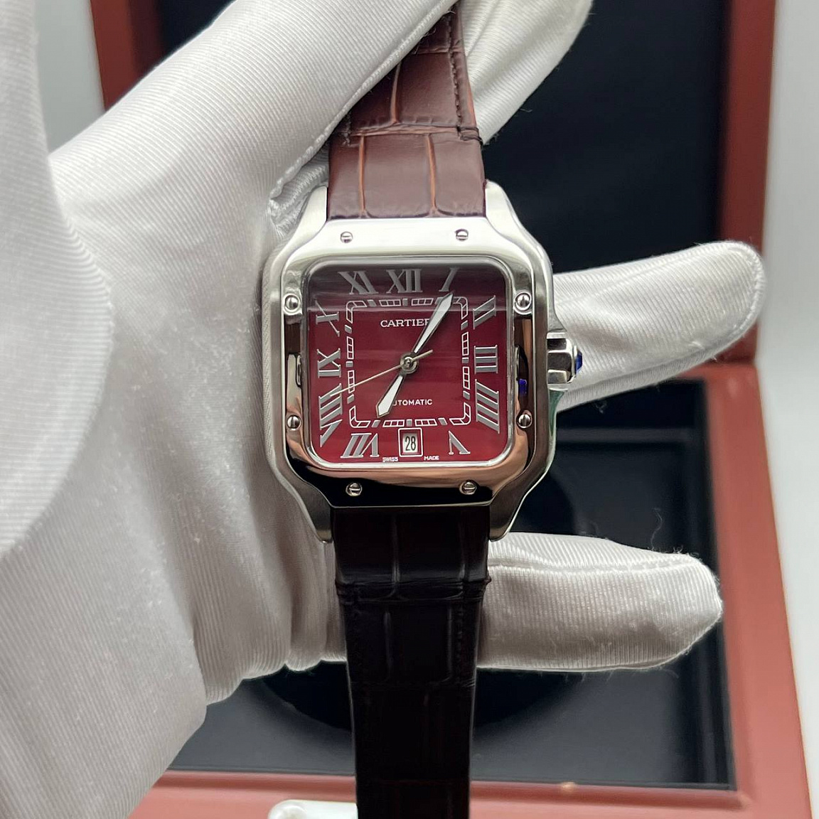 Мужские часы Cartier Santos Automatic
