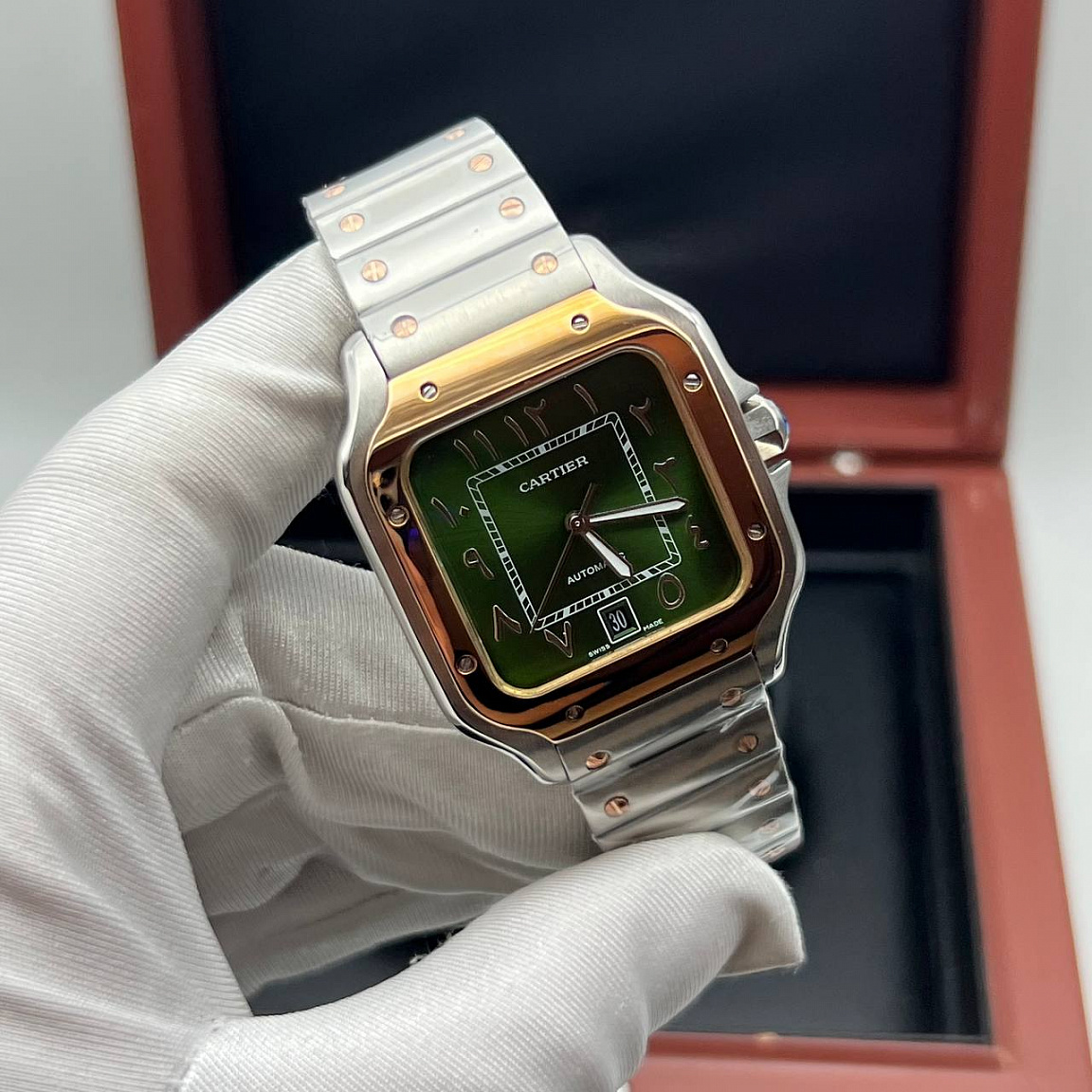 Мужские часы Cartier Santos Automatic