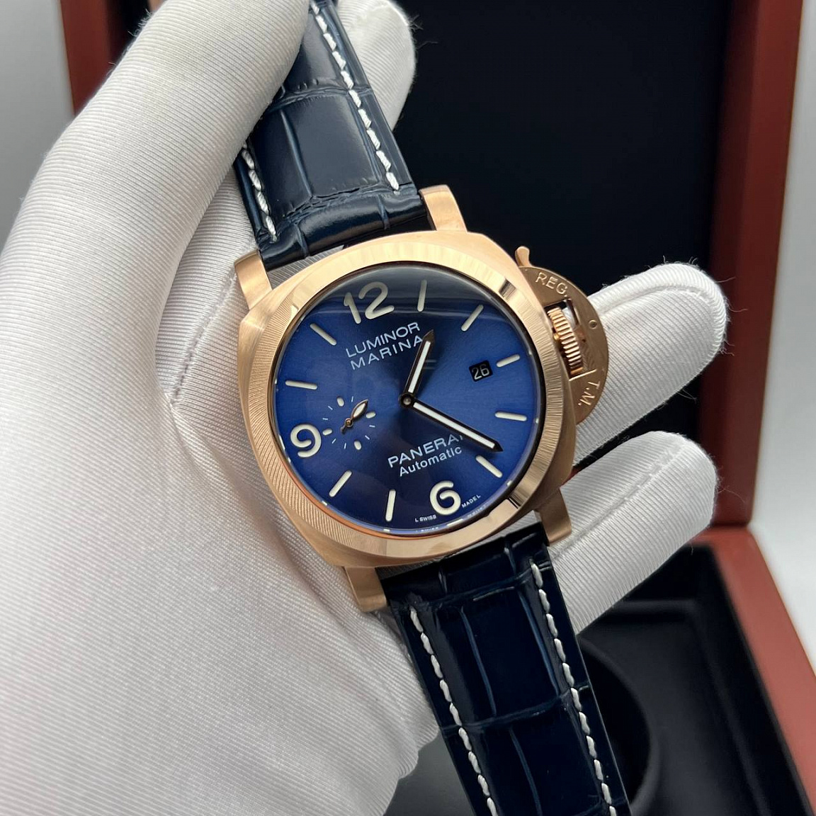Мощные Мужские часы Panerai Luminor Marina