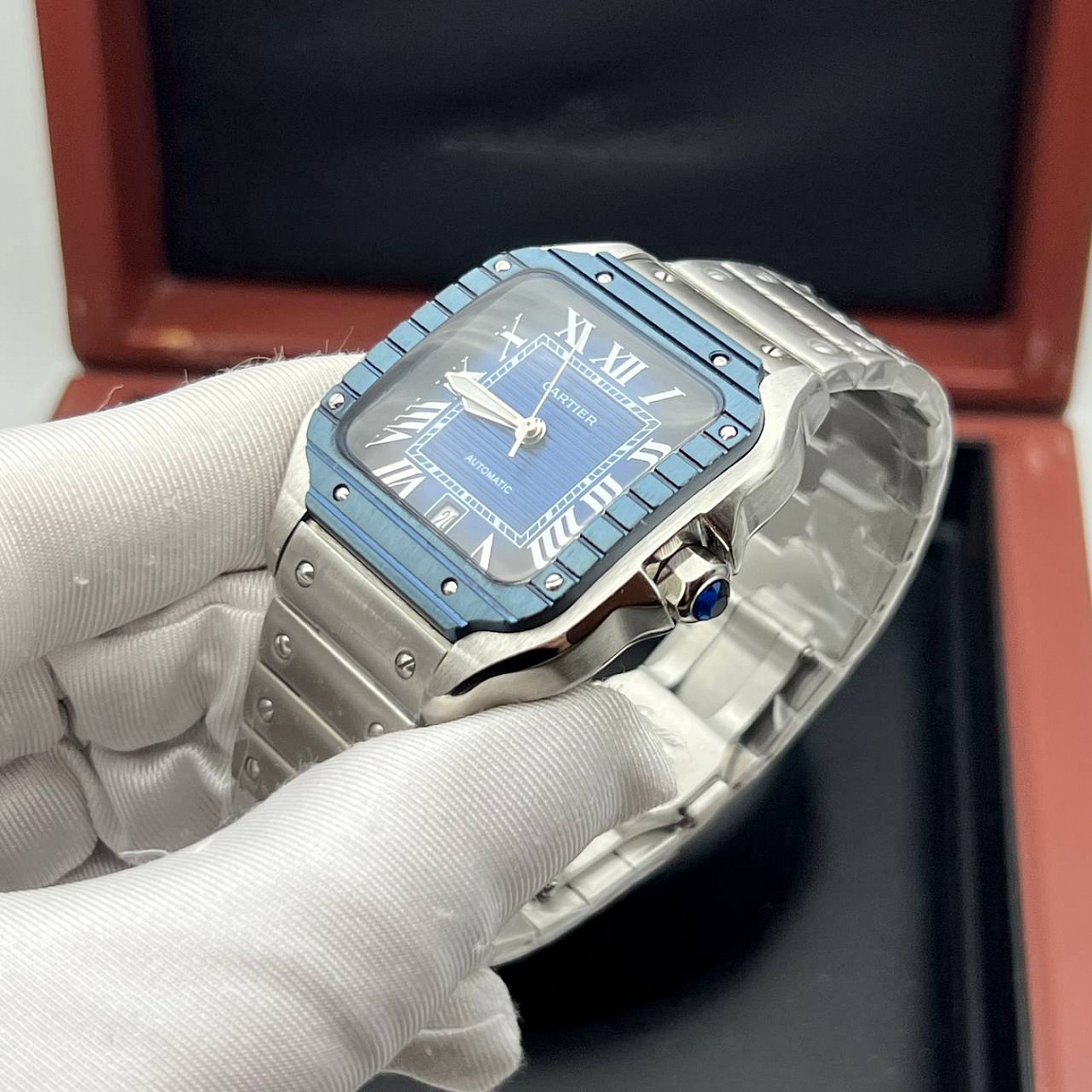 Мужские часы Cartier Santos Automatic